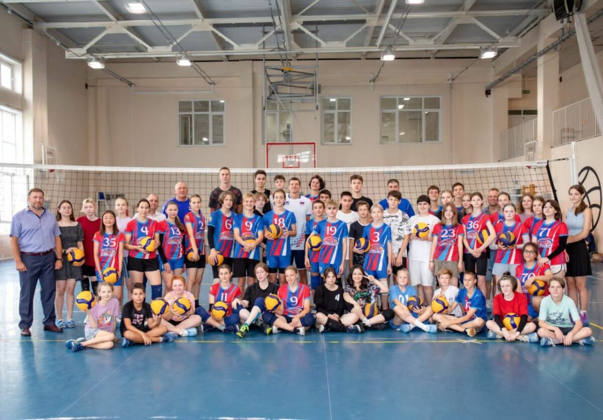 28.07.2023 г. Встреча с олимпийским чемпионом по волейболу Юрием Бережко