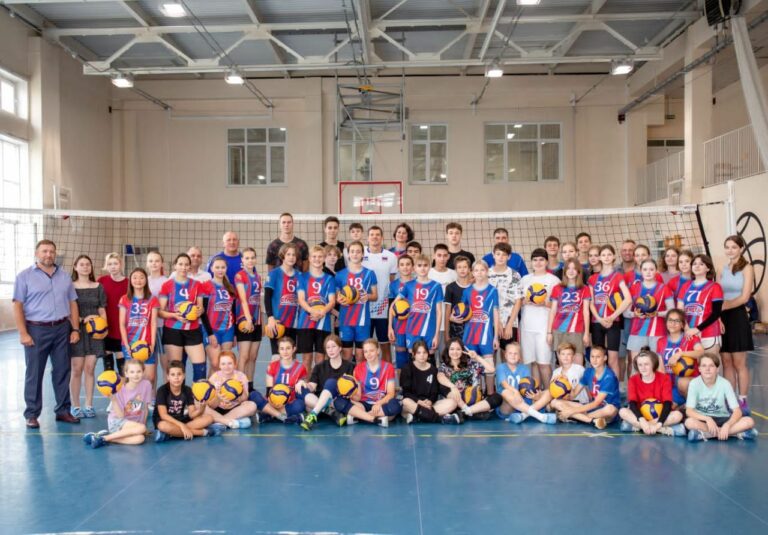 28.07.2023 г. Встреча с олимпийским чемпионом по волейболу Юрием Бережко