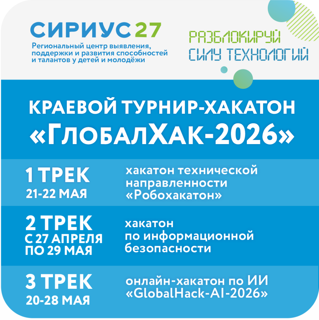 Краевой турнир-хакатон «ГлобалХак-2026»